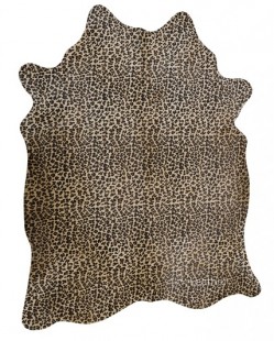 Leopardo fundo Bege